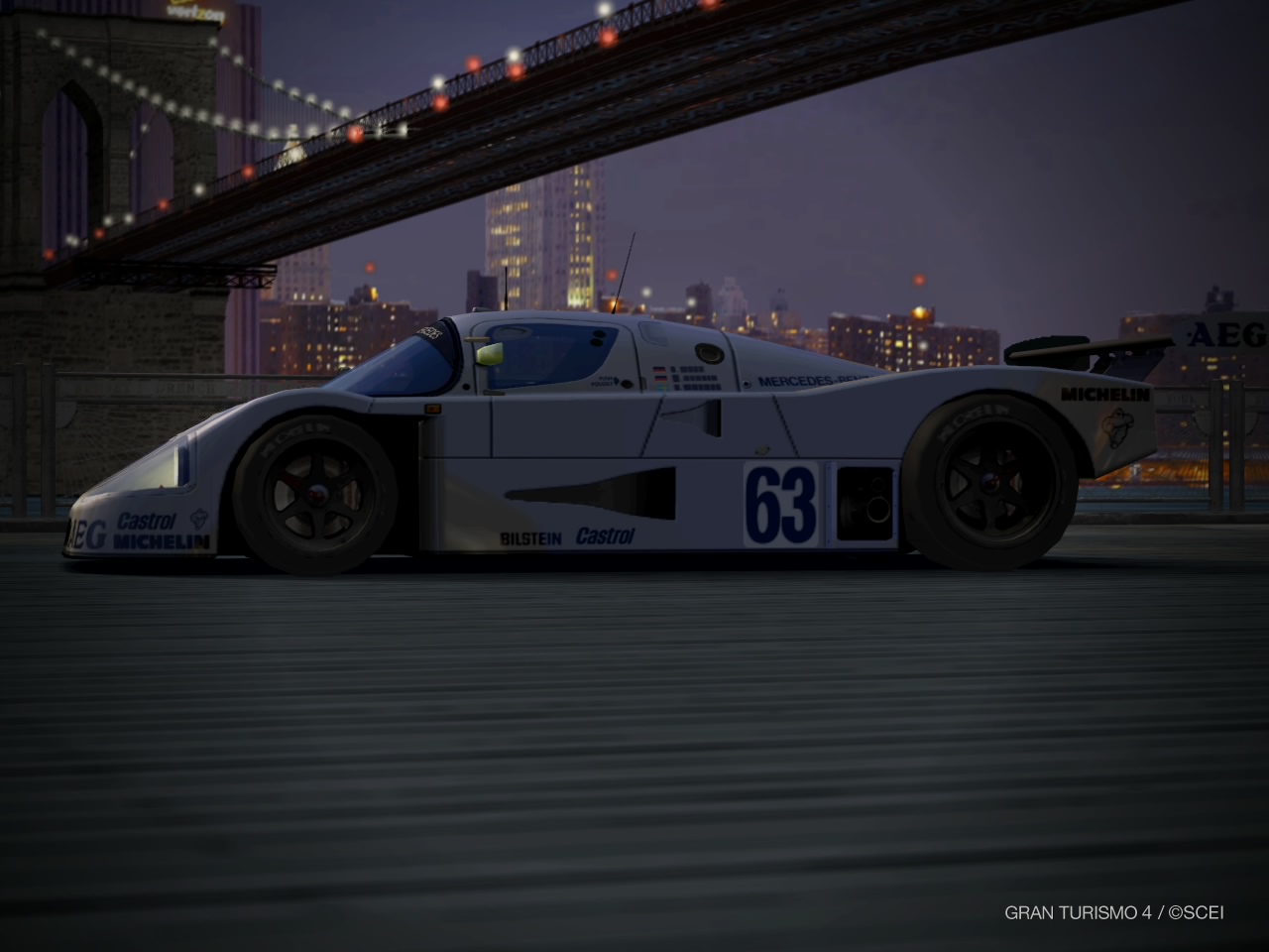 ザウバーメルセデスＣ９レースカー