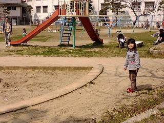 日曜なので、他の子も結構遊んでいます♪