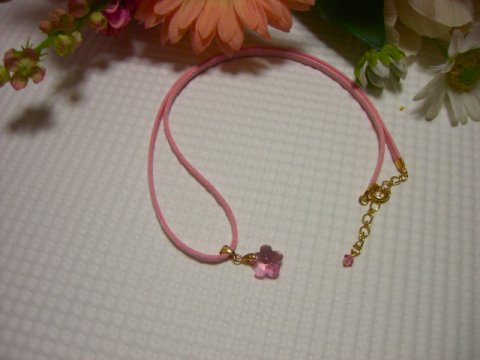 簡単ネックレスフラワー