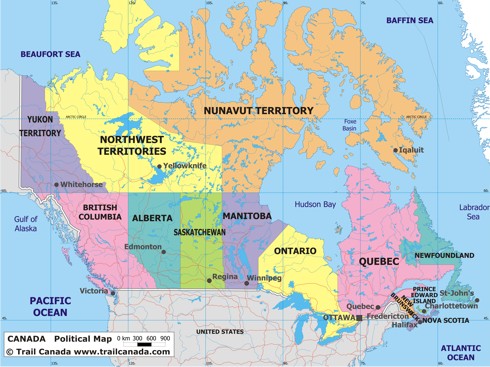 カナダの地図 カナダで暮らそう 楽天ブログ