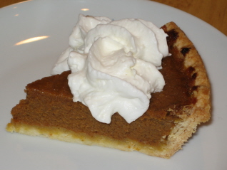 Home made Pumpkin Pie.JPG