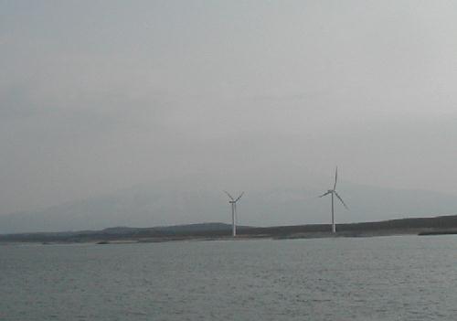 鳥海山消え