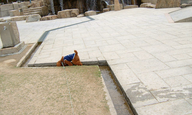 そら水遊び
