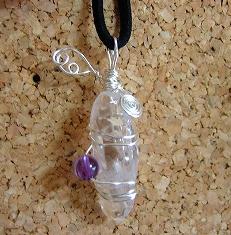 クリスタルとアメジスト