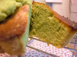 抹茶ケーキ・切り口