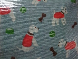 キャス・キッドソン　オイルクロス　生地厚い