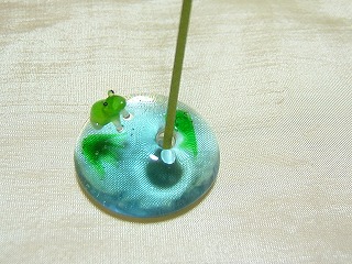 お香を立ててみた