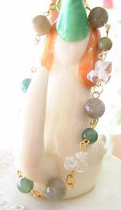 ラブラド、翡翠、水晶