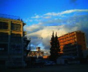 200710271649    南郷小の夕焼け.jpg