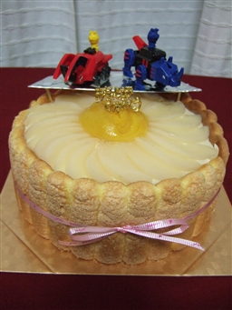 H１９誕生日・桃のシャルロット（９）.jpg