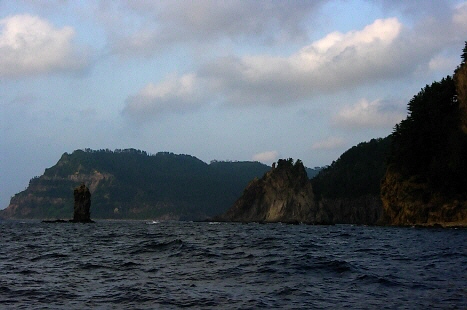 265.ろうそく岩が見えてきた