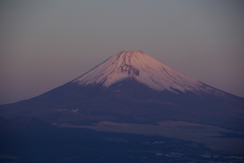 富士山　6:55