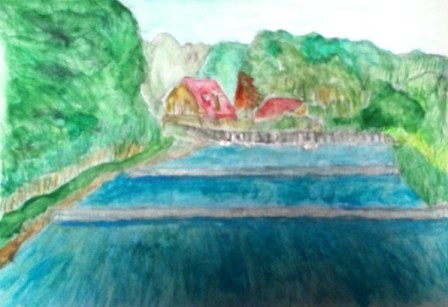 軽井沢　追分　御影用水 (2).JPG