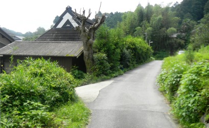 07家老屋敷から小山田家分家への道.JPG