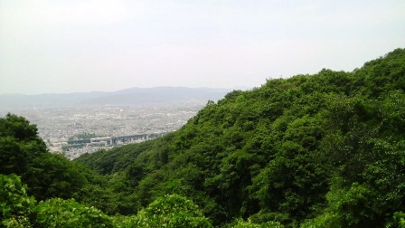 山越えの道より交野・枚方市街を望む.jpg