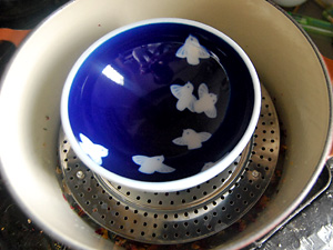 ルクルーゼで蒸留水作り