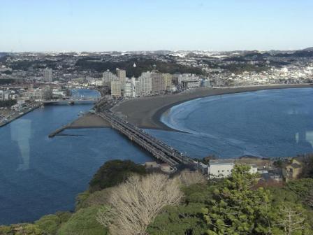 江ノ島展望灯台からの景色