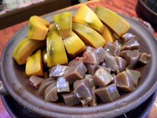 かぼちゃの煮物・コンニャクの煮物