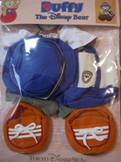 ダッフィー コスチューム袋