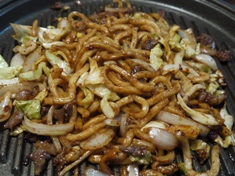 １月３０日味噌やきうどん 2