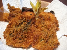 10月31日 アジフライ