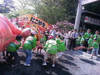 金魚のお神輿