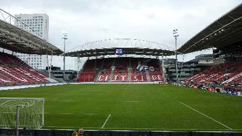 ユトレヒトスタジアムの中