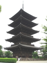 東寺　五重塔