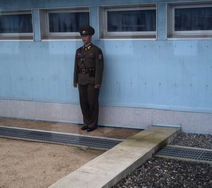 板門店　軍人