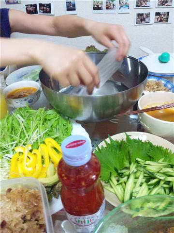 生春巻きparty３