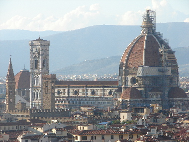 ミケランジェロ広場からみたドゥオモ