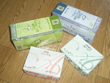 石鹸とハーブティー