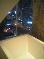 パークハイアット　バス夜景