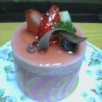 ラズベリーのケーキ？