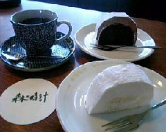 コーヒーとケーキ