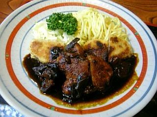 焼ひれかつ定食（みそ味）