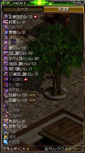 武道６０・スキル