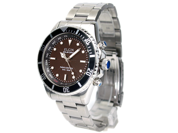 エルジン ソーラー&電波腕時計 ブラックベゼル(FK1253S-APM) 8500円（税込） | 【楽天市場】最新最安価格情報。楽天市場