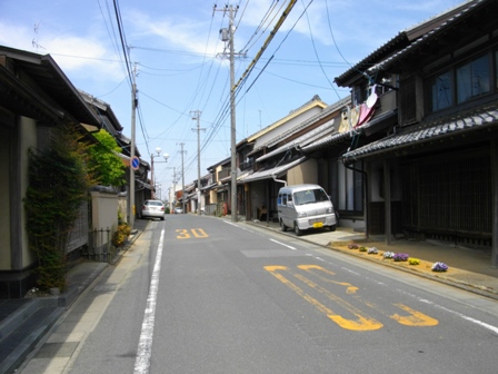 東海道白須賀宿本陣旧街道.JPG
