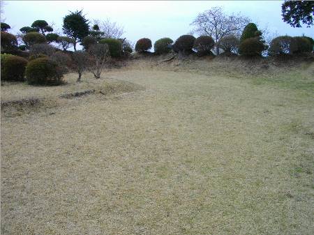 山中城馬場曲輪