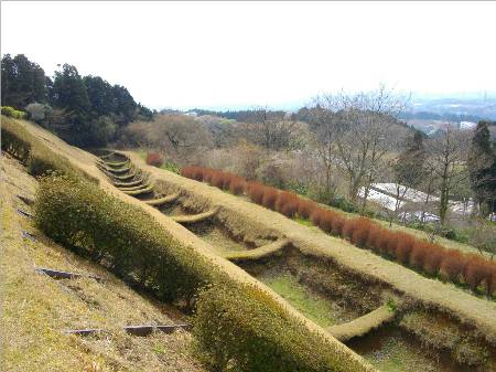 山中城岱崎出丸空堀