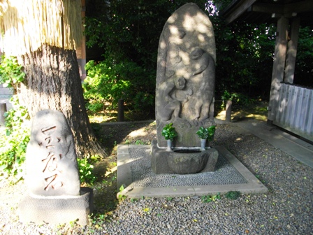 筑土城筑土八幡神社庚申塔.JPG