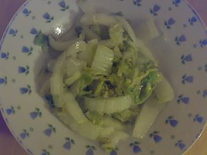 白菜の酸炒め