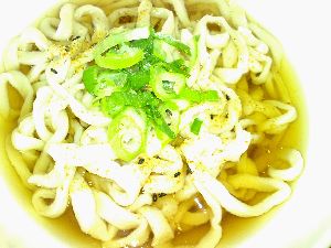 手打ち素うどん