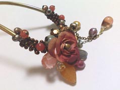 Jewel Vox　天然石スティック　バラ