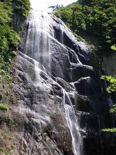 安の滝　上段の滝