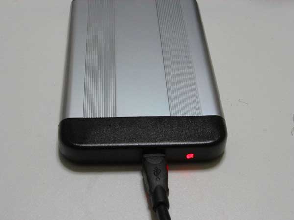 新しいＨＤＤ　ＨＤＤケースで