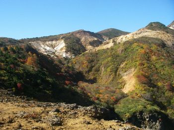 コマクサ平からの紅葉