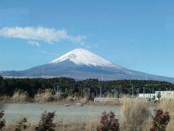 バスからの富士山