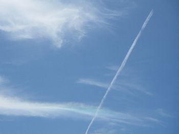 青空から水色の空